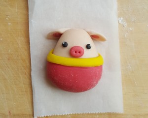 漫画の蒸しパン-the prac 中国の結び目の小さな幸運の豚の・少しのお金の豚のタイスメジャー・20 