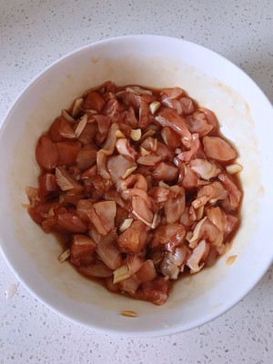 The practice measure of oily stew chicken 3