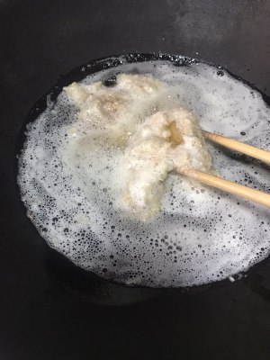The practice measure of deepfry crisp fried chicken 2