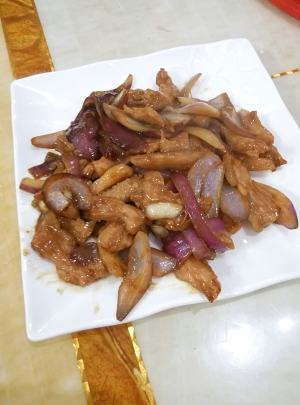 タマネギの豚肉の練習法6