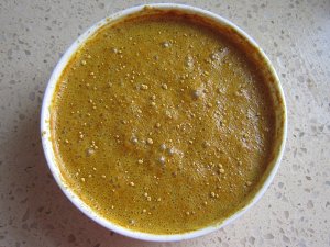 The practice measure of curry chicken 2