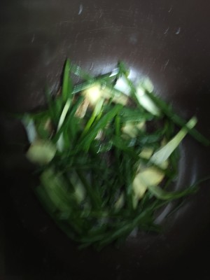 Ginger green chicken (edition of dawdler of electric rice cooker) practice measure 10