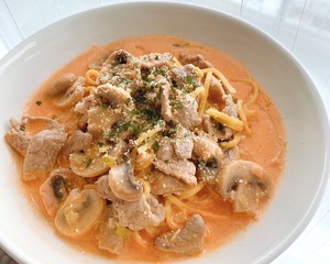 [ginger dining room 3] the practice measure of Spaghetti of é of Korean Style Ros of face of · of ginger · pig 8