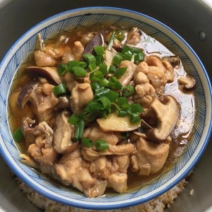 The practice measure of Xianggu mushroom slippery chicken 8