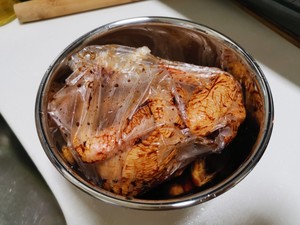 鶏肉を一緒に食べる（鶏肉を割る）練習対策3