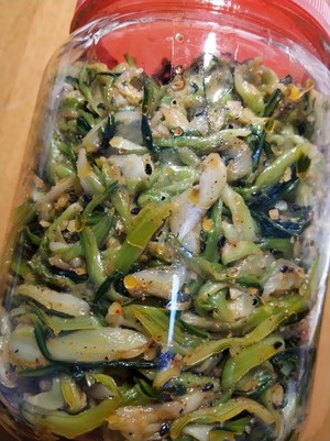Cupreous hill special local product is popular the practice measure of dish of hot food go with rice 17