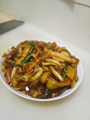 The pulp is too expensive! I am too difficult! The practice measure that aubergine fries dawdle 22
