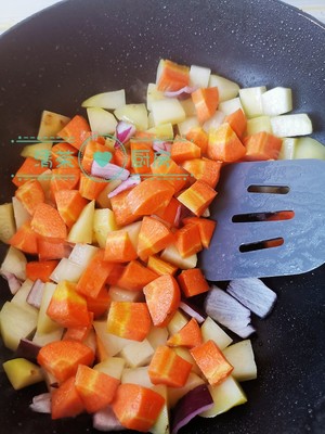 The practice measure of curry chicken 3