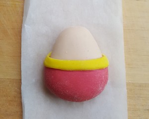 Cartoon steamed bread -- the practice measure of pig of little money of · of pig of small good fortune of Chinese knot · 12