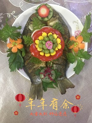 The practice measure of He Sui of pig of gold of meal of the eve of the lunar New Year 4