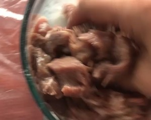 The practice measure that the water of inapproachable go with rice boils beef 1