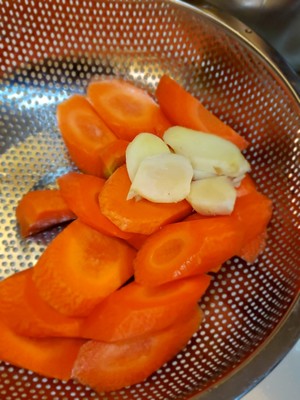 ヒトデにんじんの豚軟らかいスープの実践尺度3