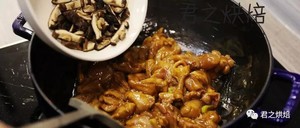Chicken of Xianggu mushroom evaporate, make the practice move that makes delicious dish ~ casually 9