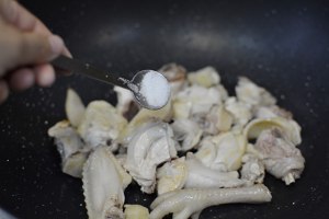 Potato stew chicken (green of extensive pattern ginger fries chicken) practice measure 4