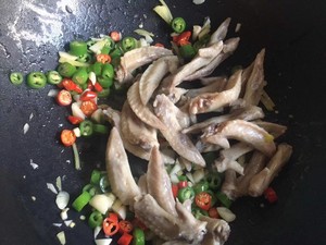 The practice measure of needle of sweet hot chicken 5