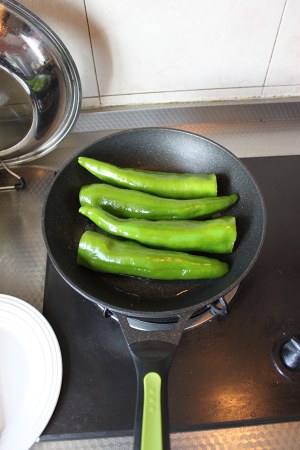 Issue meal meat and fish dishes- - the practice measure of flesh of green pepper wine 3