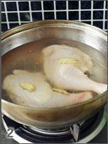 The practice measure of saliva chicken 2
