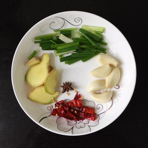 Chop of braise in soy sauce | Desk second becomes empty on dish practice measure 1