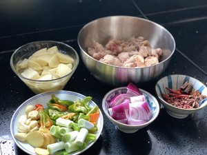 The practice measure of chicken of grail of the daily life of a family 1
