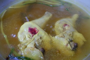 The practice measure of deadly saliva chicken 3