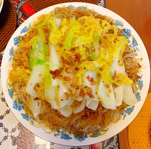 The practice measure of food of baby of vermicelli made from bean starch of Chengdu of garlic of easy begin edition 2