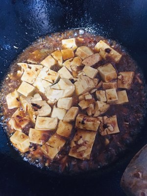 麻mother豆腐、日常生活の実践の素早い労働者の料理 家族、ひき肉を準備する必要はありません、ご飯と一緒に行く料理の練習法7 
