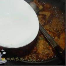 The practice measure of ground meat bean curd 12