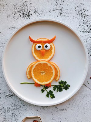 オレンジフルーツ盛り合わせ冷たい料理（子猫のティゴンは豚の鶏に似ています）練習対策1