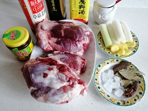 Sauce ox is tendinous child fleshy ~~ (the pig that add sauce is tendinous child the flesh and bittern egg practice) practice measure 1