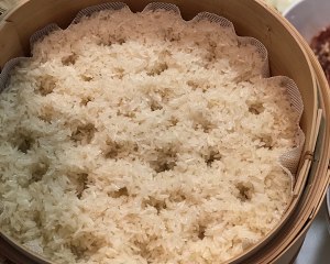 Bead of bead of polished glutinous rice is trenchant the practice measure of chicken of polished glutinous rice 1