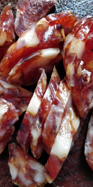 Sweet tender the practice measure of chicken of slippery evaporate of sausage Xianggu mushroom 3