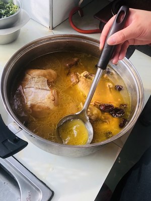 The practice measure of chaffy dish of chicken of abdomen of detailed edition pig 15