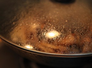 乾燥マッシュルームシチュー9の鶏肉の調理法