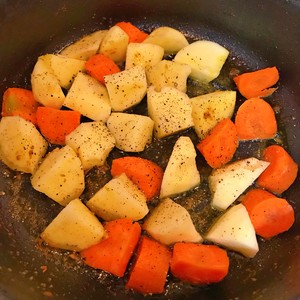The practice measure of chicken of curry of the daily life of a family 6