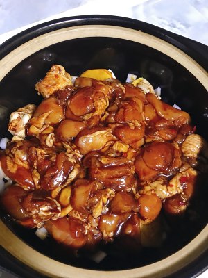 The practice measure of chicken of yellow stew of simple and easy edition 4