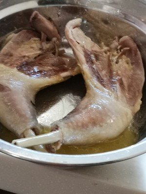 Chicken of hemp of any of several hot spice plants + measure of practice of chicken broth assorted 5