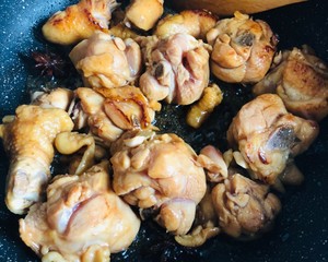 Yellow stew chicken (traditional edition) practice measure 3