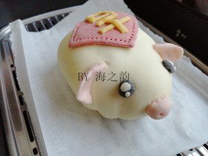 Dajidali's mother child the practice measure of pig steamed bread 11