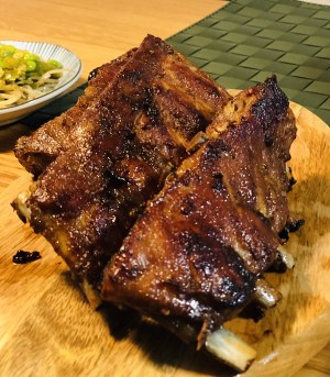 The practice measure that the simplest anxious sweet soft glutinous bakes pig costal region to discharge 10