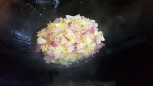The practice measure of curry chicken meal 4