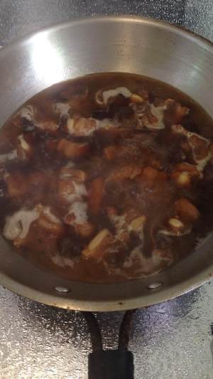 醤油煮込み（豚の軟骨）の練習法5