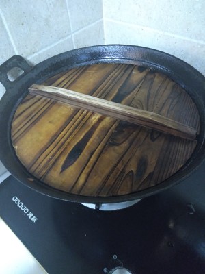 The practice measure of chicken of stew of simple edition potato 6