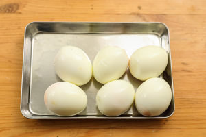 黒茶にがりの豚の肩の肉は、ソフト＆の卵の練習対策 yolk 13 