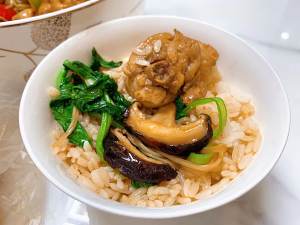 The practice measure of the yellow stew chicken of super go with rice 11