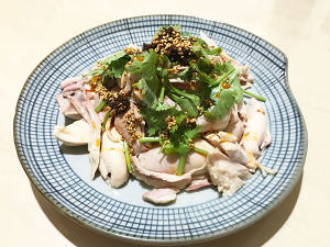 [chicken of Xiang Yu the Conqueror] the practice measure that hand of cold and dressed with sause rips chicken 6