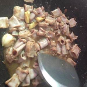 The 豚小腸の白菜漬けのバオの実習3 