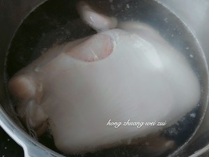 旧正月の前夜の料理--豚の腹部鶏肉の練習対策19