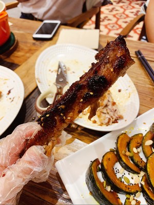 The practice measure that costal region of the pig of day Han gust that bake discharges 5