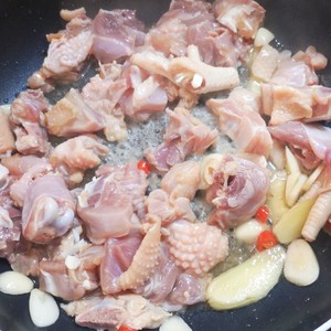 Improved edition ～ is not hot model the practice measure of yellow stew chicken 4