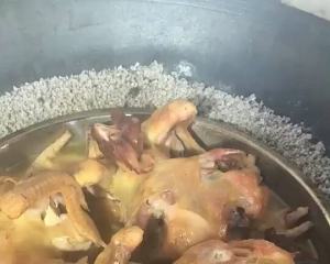 家庭で食塩水鶏を作る練習の動き2
